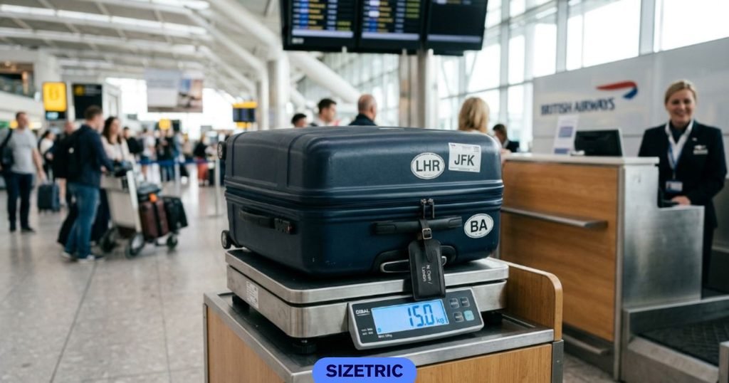 A Checked Suitcase at a Budget-Airline Limit
