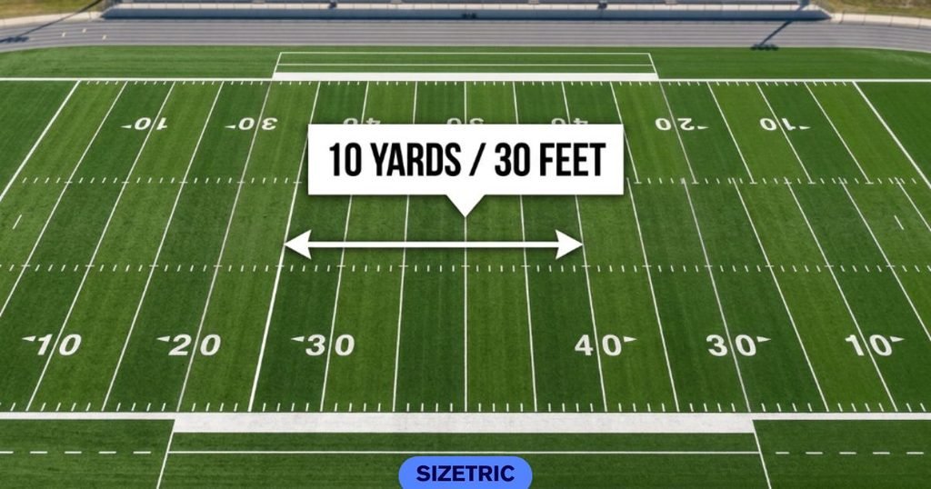 A First Down on a Football Field