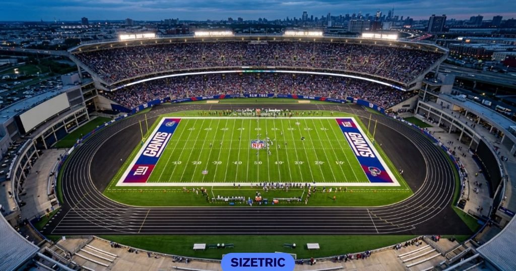 A Football Field Plus Both End Zones