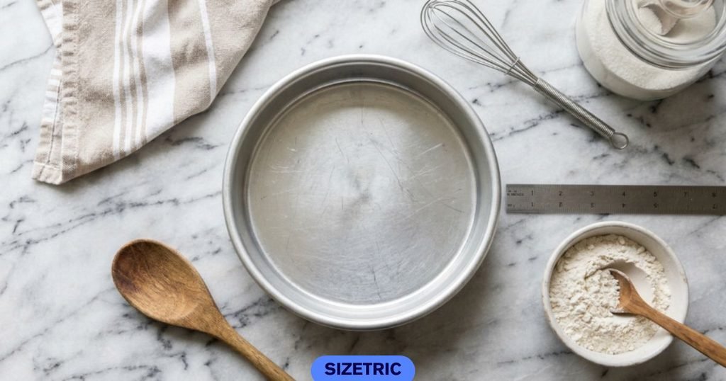 A Round 8-Inch Cake Pan