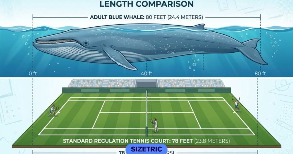 An Adult Blue Whale