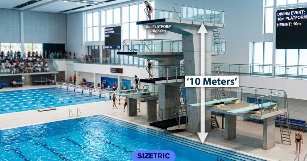 An Olympic Diving Platform