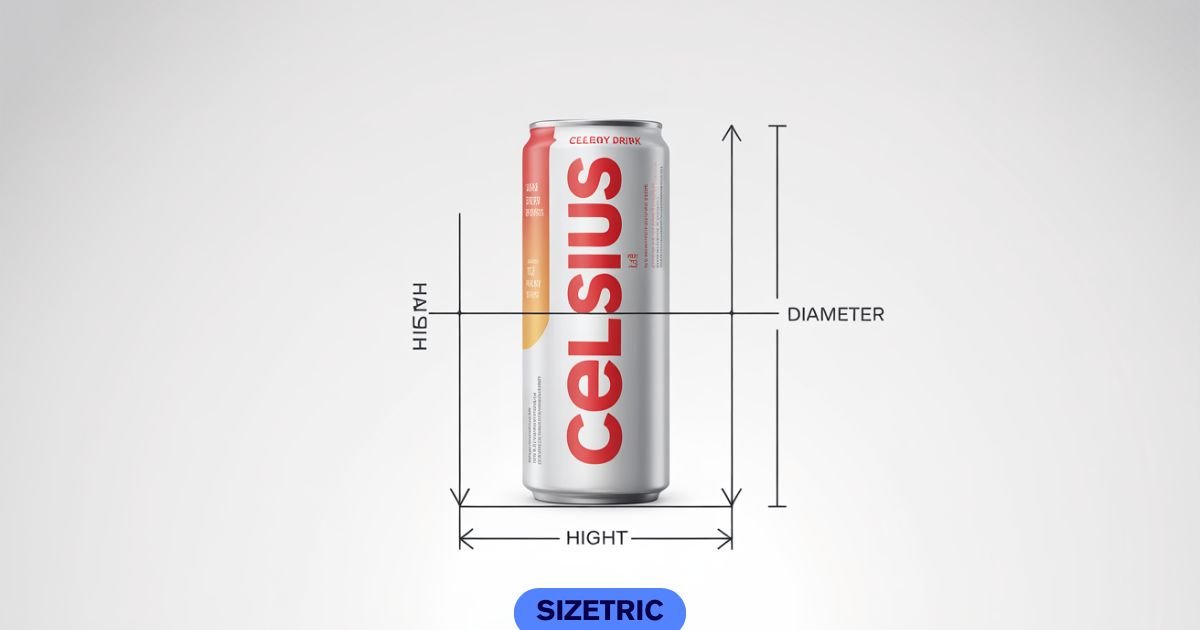Celsius Can Dimensions