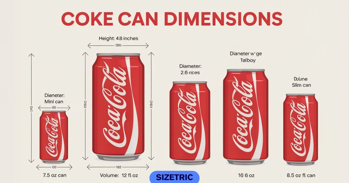 Coke Can Dimensions