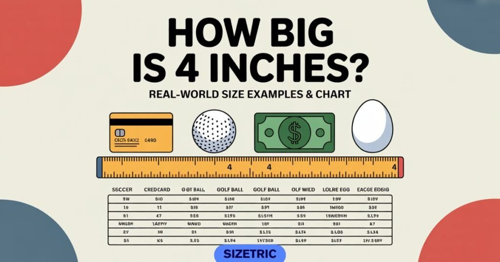 How Big Is 4 Inches