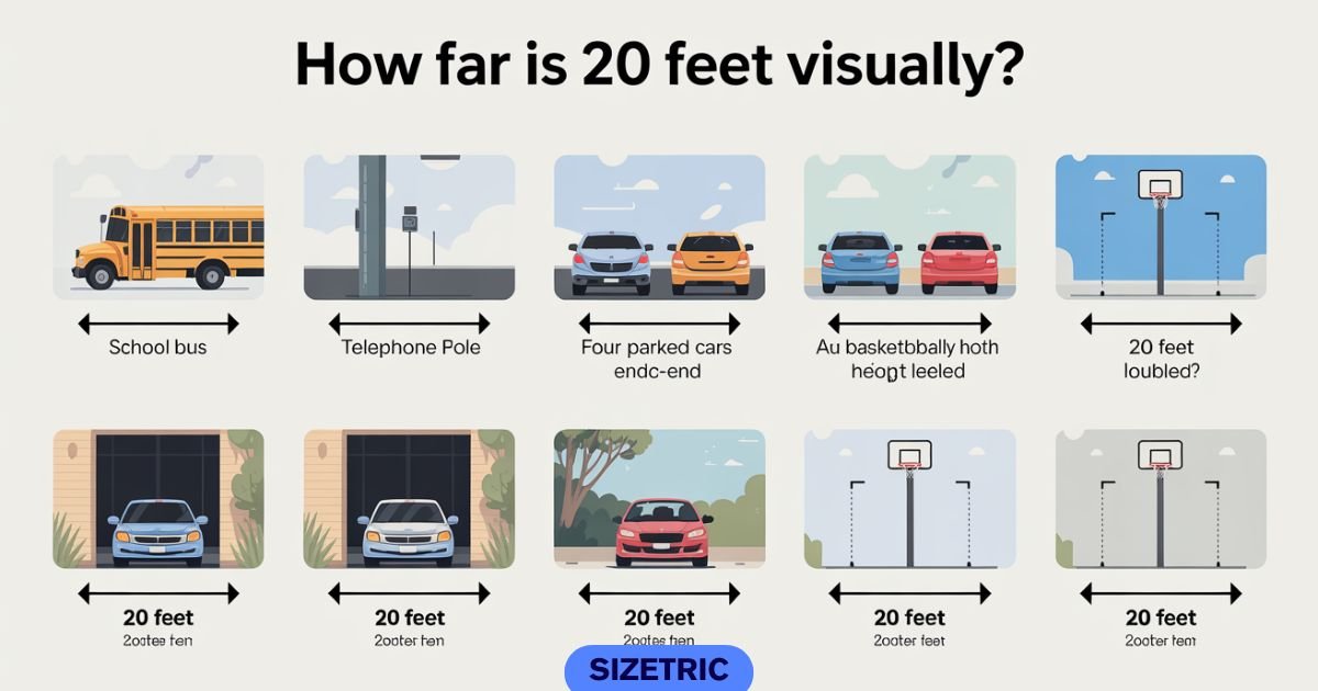 How Far Is 20 Feet Visually