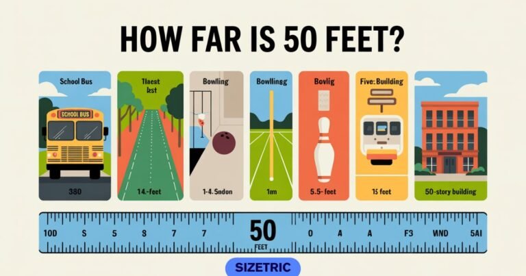 How Far Is 50 Feet