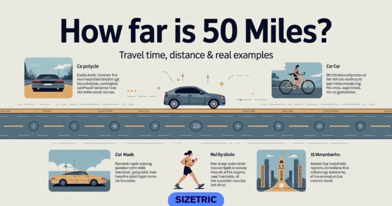 How Far Is 50 Miles