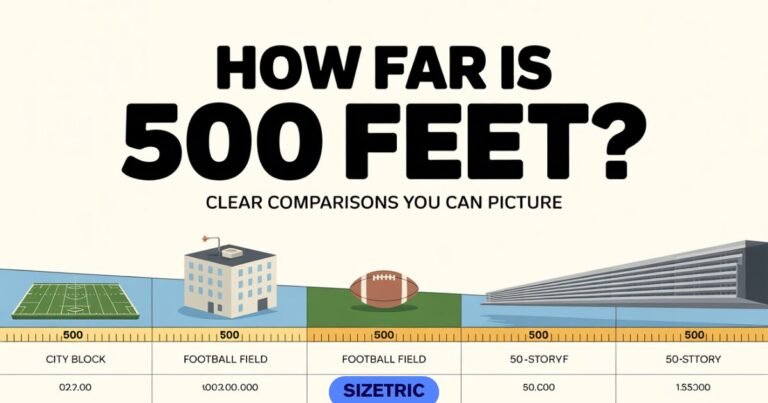 How Far Is 500 Feet