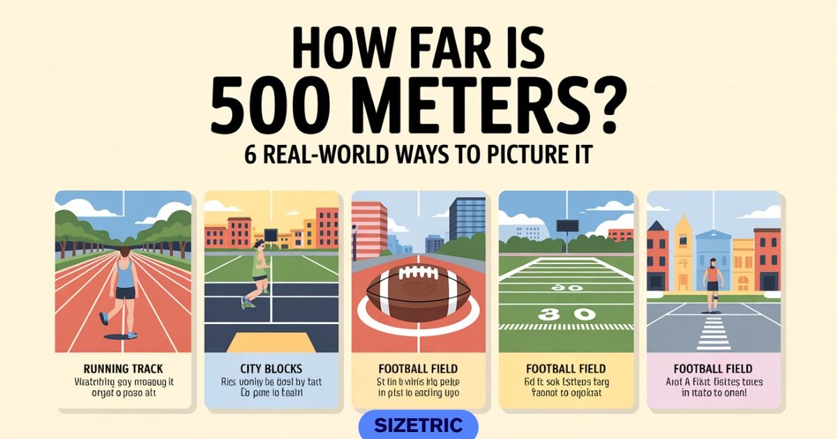How Far Is 500 Meters