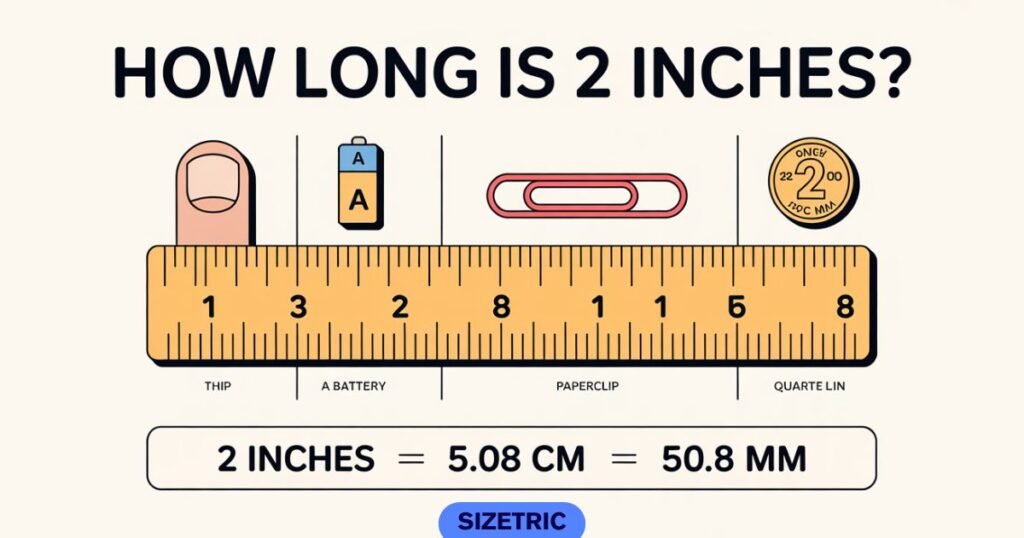 How Long Is 2 Inches