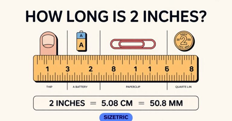 How Long Is 2 Inches