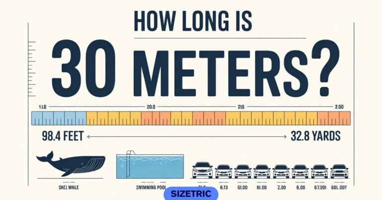 How Long Is 30 Meters