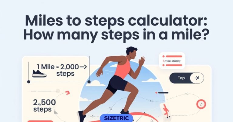 Miles to Steps Calculator