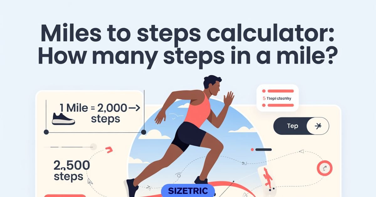 Miles to Steps Calculator