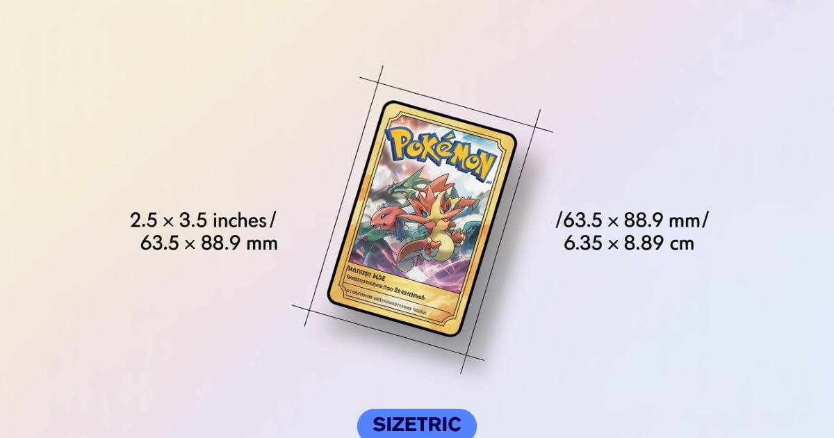 Pokémon Card Dimensions