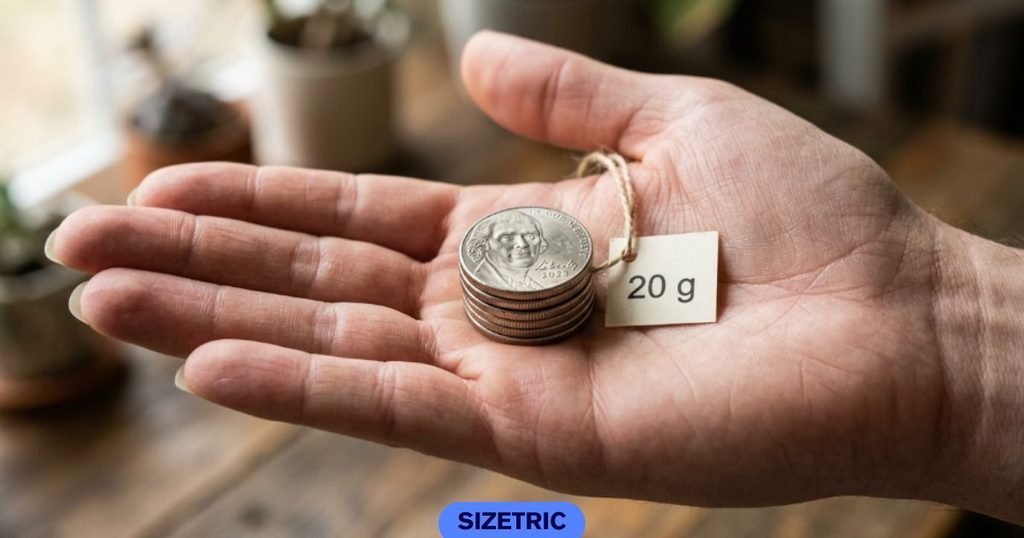 So, How Heavy Does 20 Grams Actually Feel?
