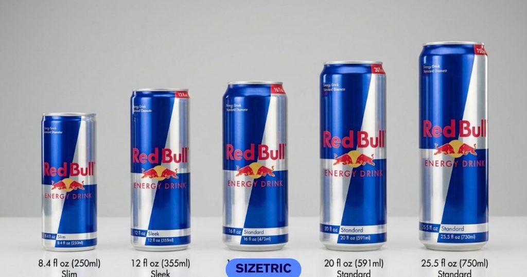 The Full Red Bull Lineup, Size by Size